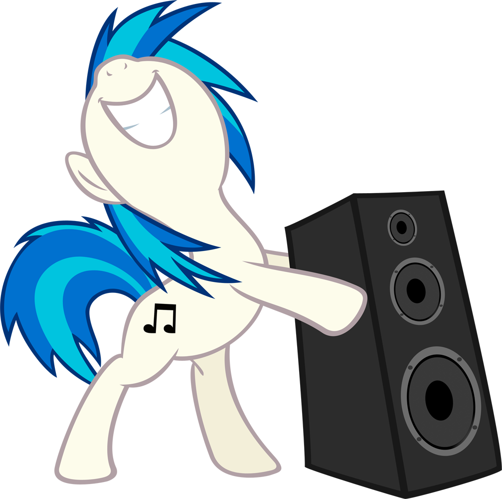 Vinyl Scratch Bass Cannon