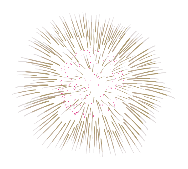 White Fireworks Clip Art