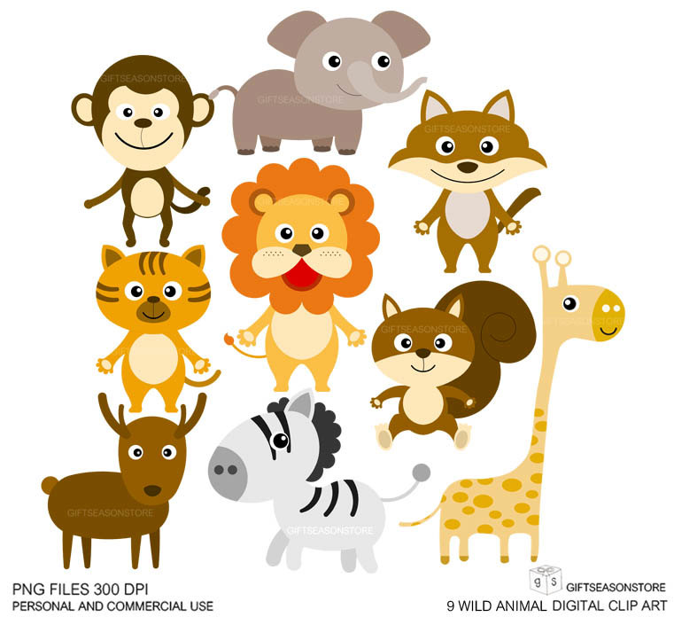 Wild Animal Clip Art