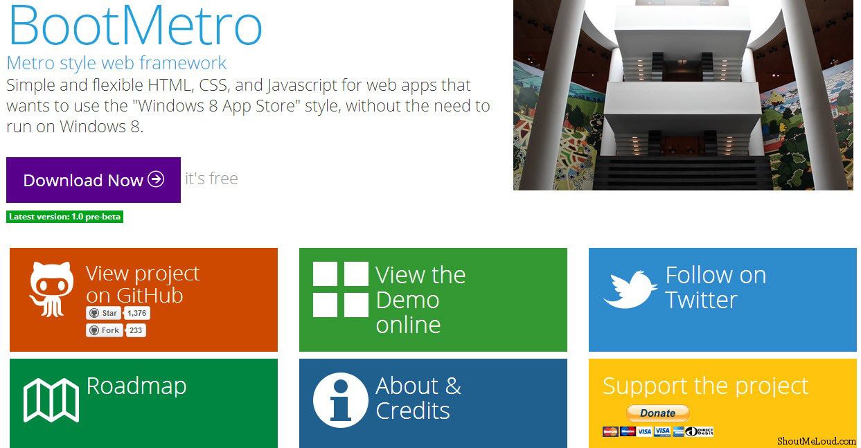 Windows 8 Metro Templates