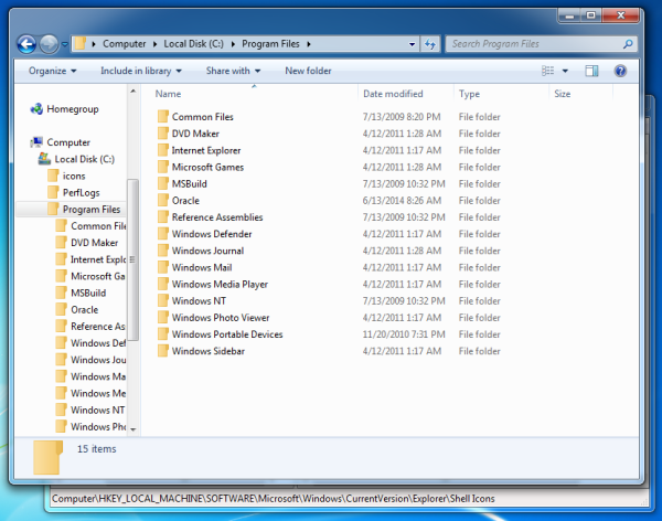 Windows Icons Folder 10
