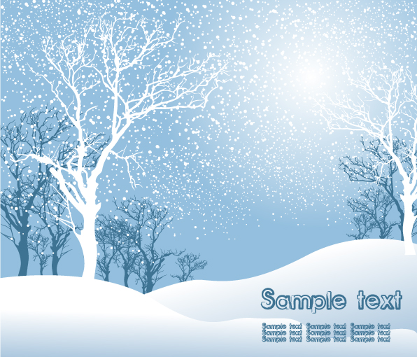 Winter Snowflake Free Vectors