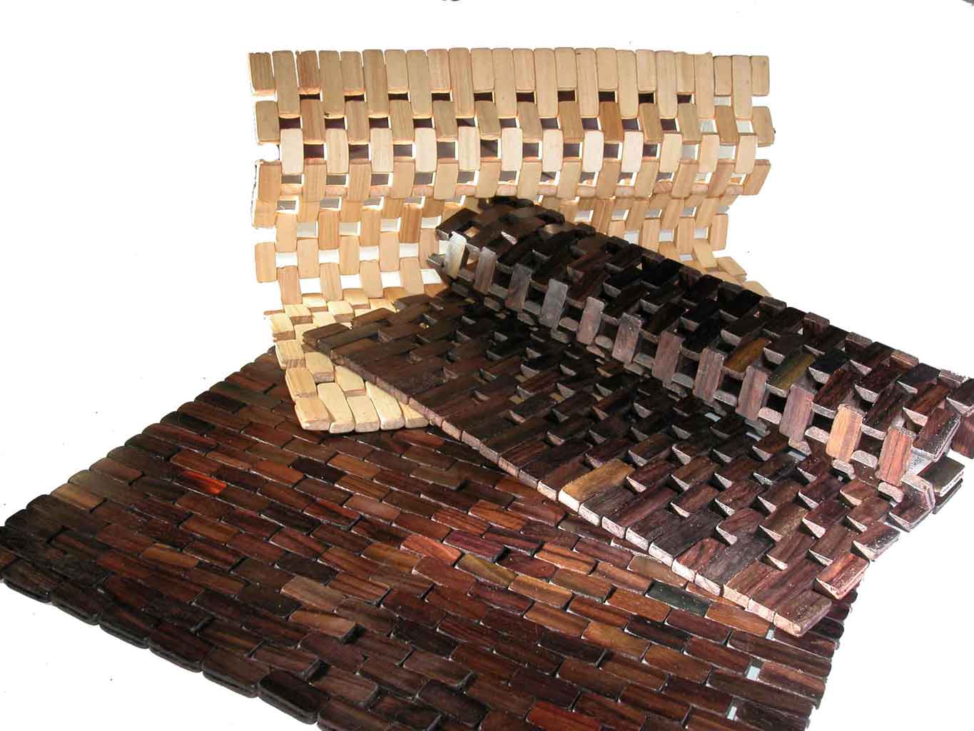 Wooden Floor Mat Tiles