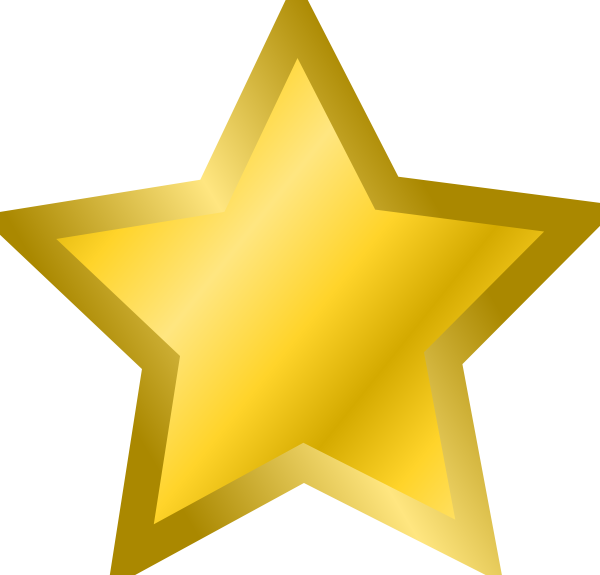 Yellow Star Clip Art