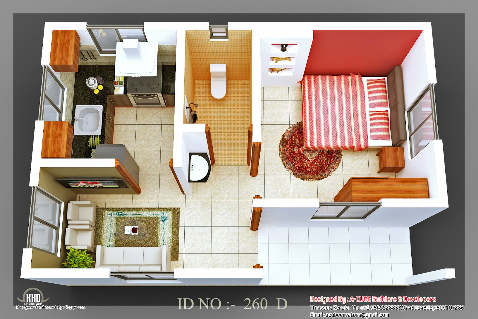 3D Small House Design 3D Small House Design