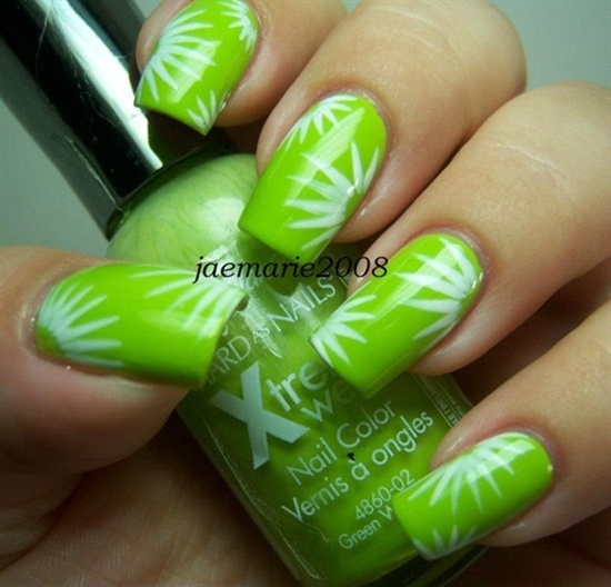 Abstract Nail Design