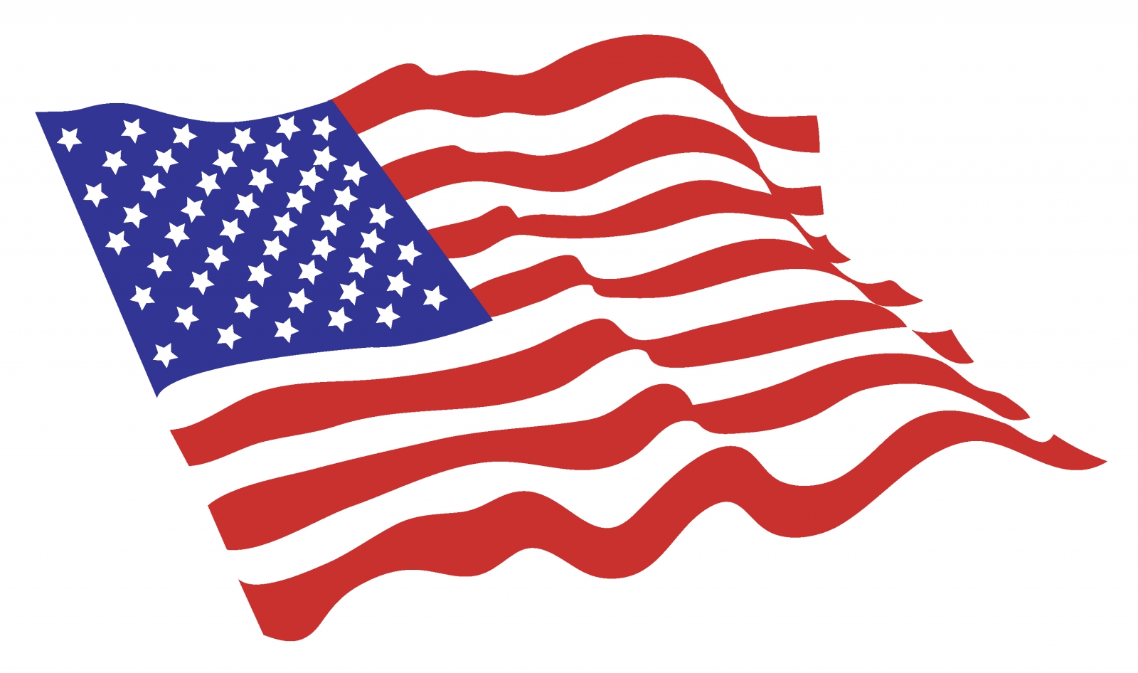 American Flag Vector Free