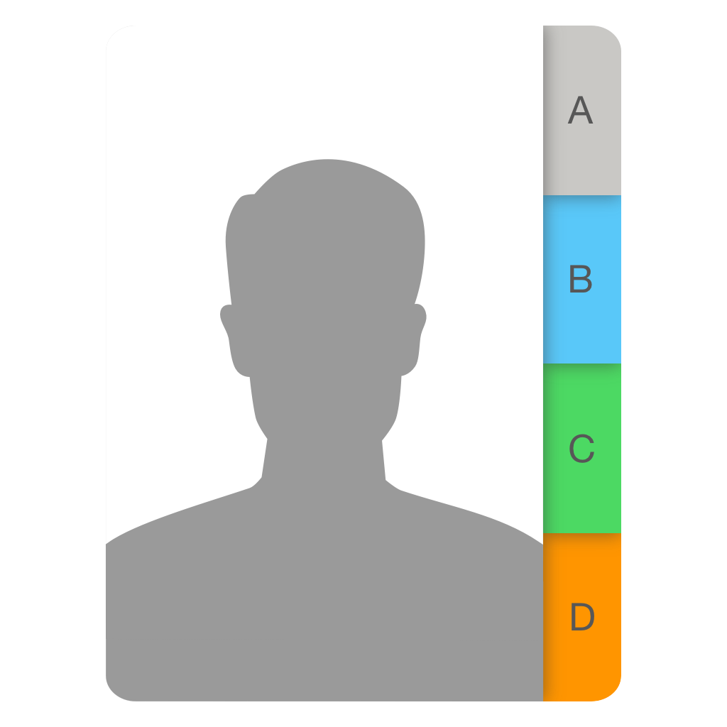 Apple Contacts Icon Apple Contacts Icon