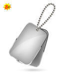 Army Dog Tag Vector Image