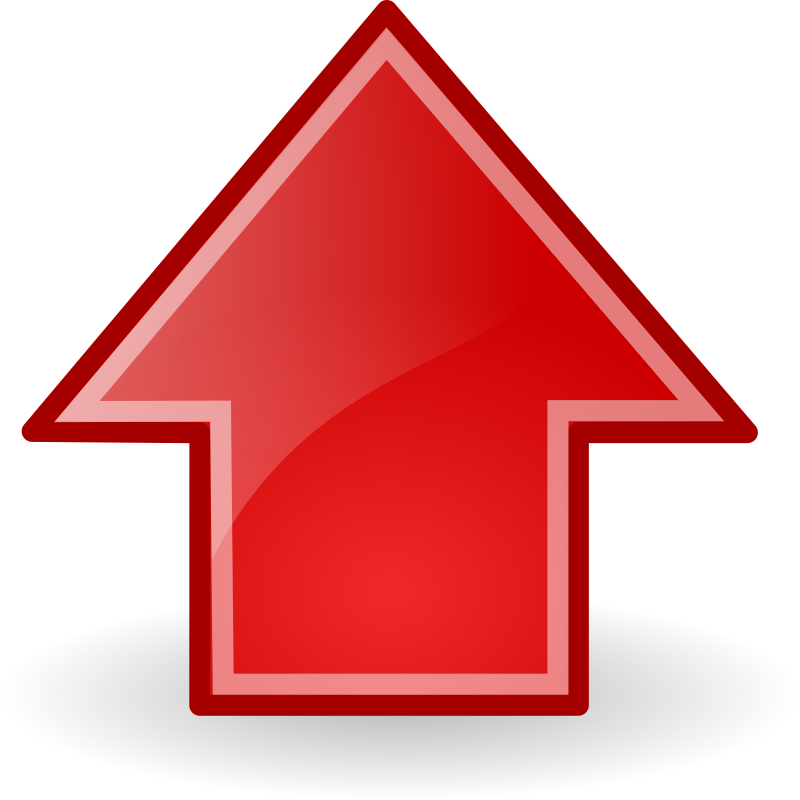 5 Red Up Arrow Icon Images Green Arrow, Up Down Arrow