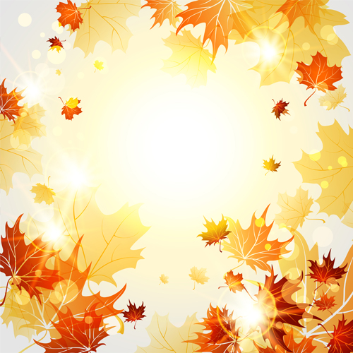 Autumn Leaves Vector Free