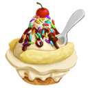 Banana Split Ice Cream Sundae Banana Split Ice Cream Sundae