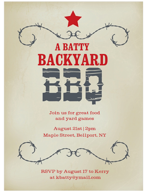 BBQ Invitation Word Template