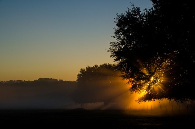 Beautiful Fall Morning Sunrise