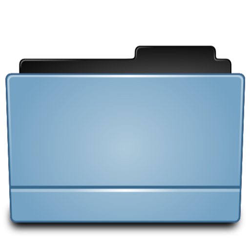 Blue Folder Icon