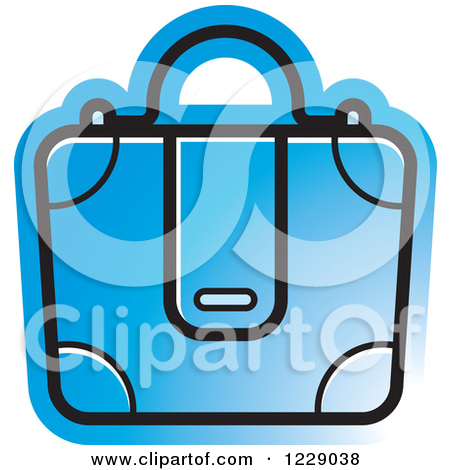 Blue Money Bag Icon