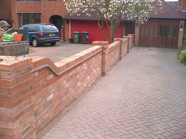 Brick Garden Wall Designs