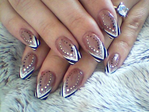 Brown Nail Art Designs