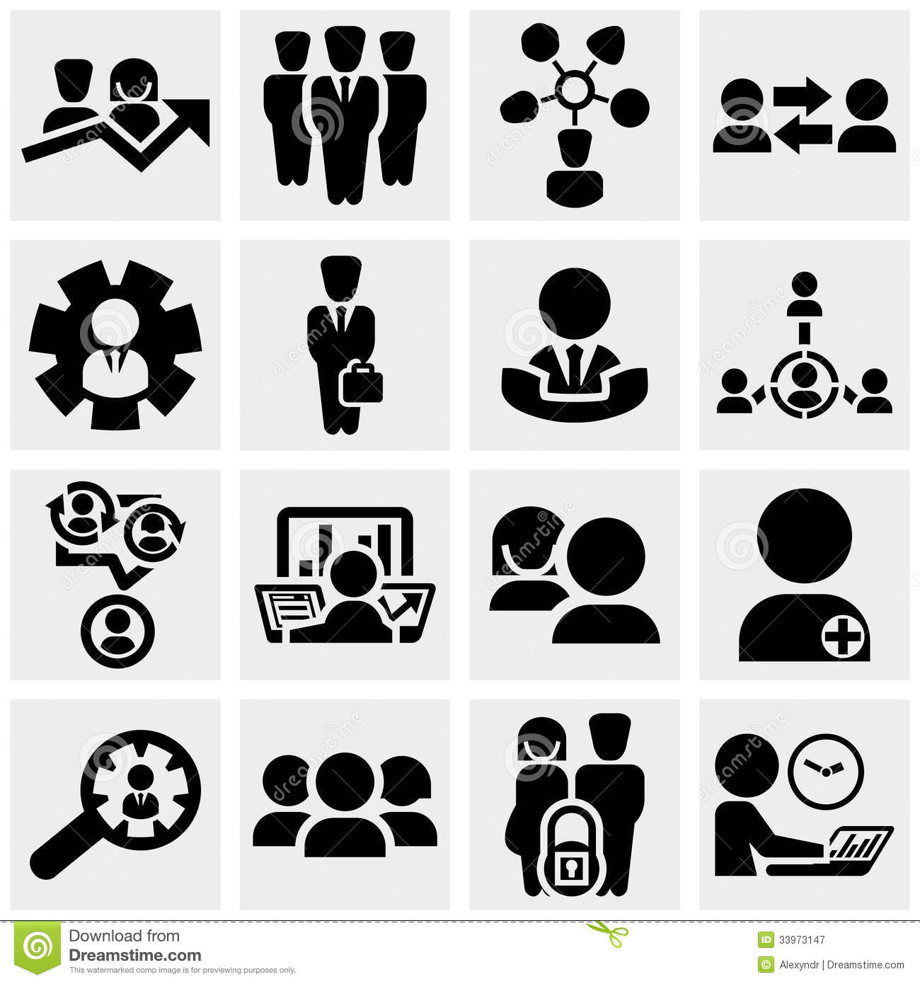 Business Man Icon Vector