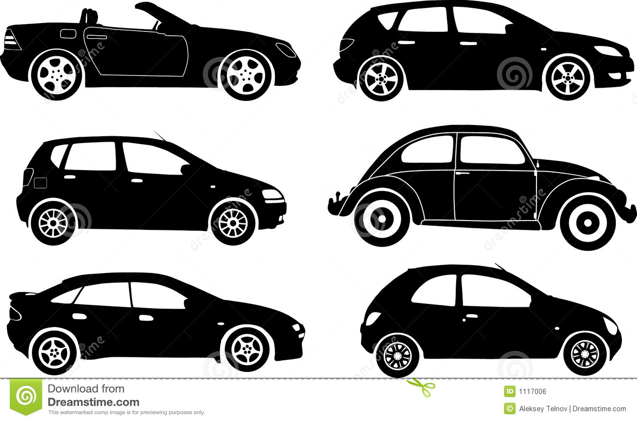 11 Car Silhouette Vector Images