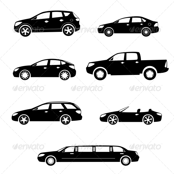 Car Silhouette Vector Free