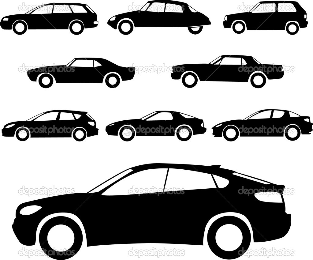 Car Silhouette Vector Free