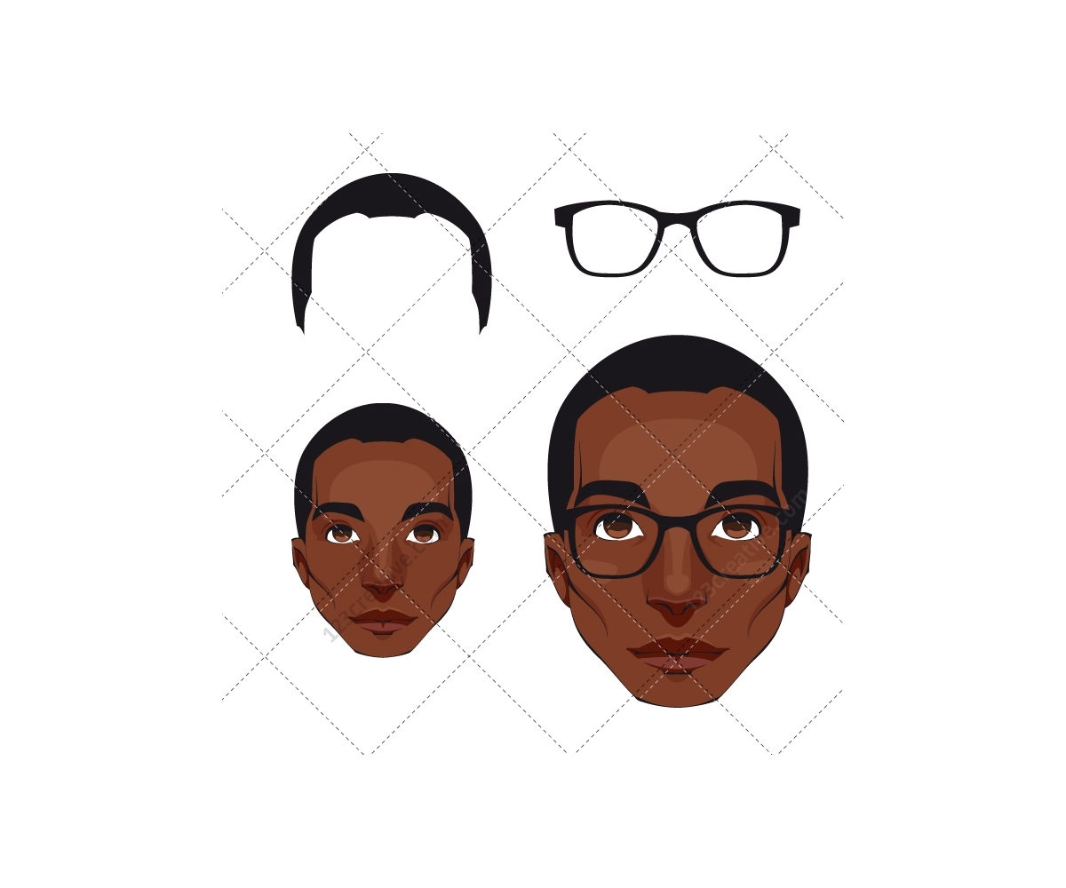 17 Black Man Vector Images