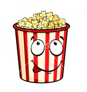 Cartoon Popcorn Clip Art