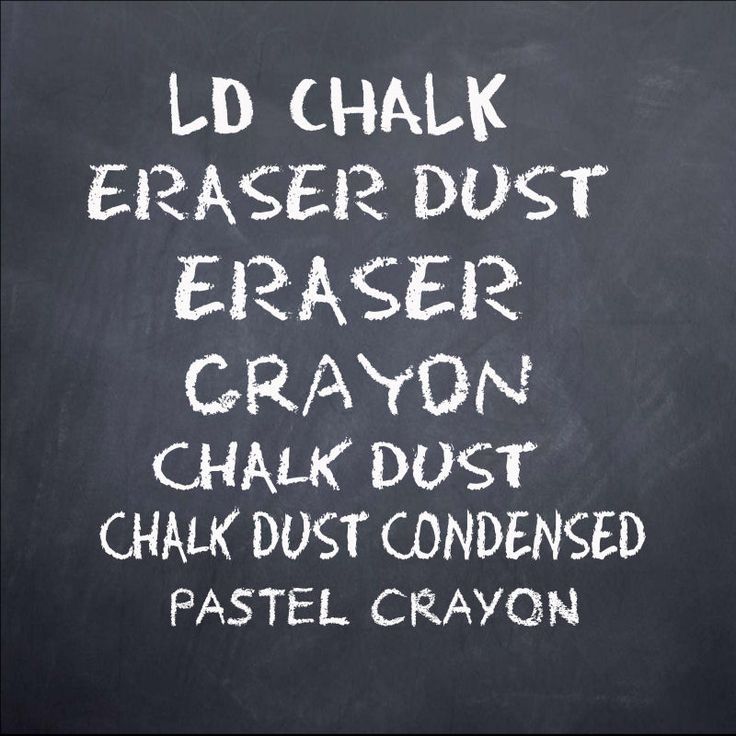 Chalkboard Chalk Fonts