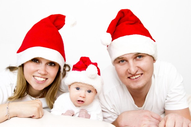 8 Free Stock Photography Family Christmas Images