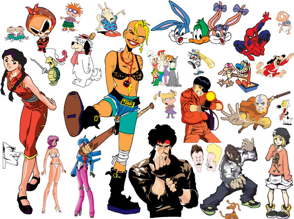 Comic Cartoon Characters
