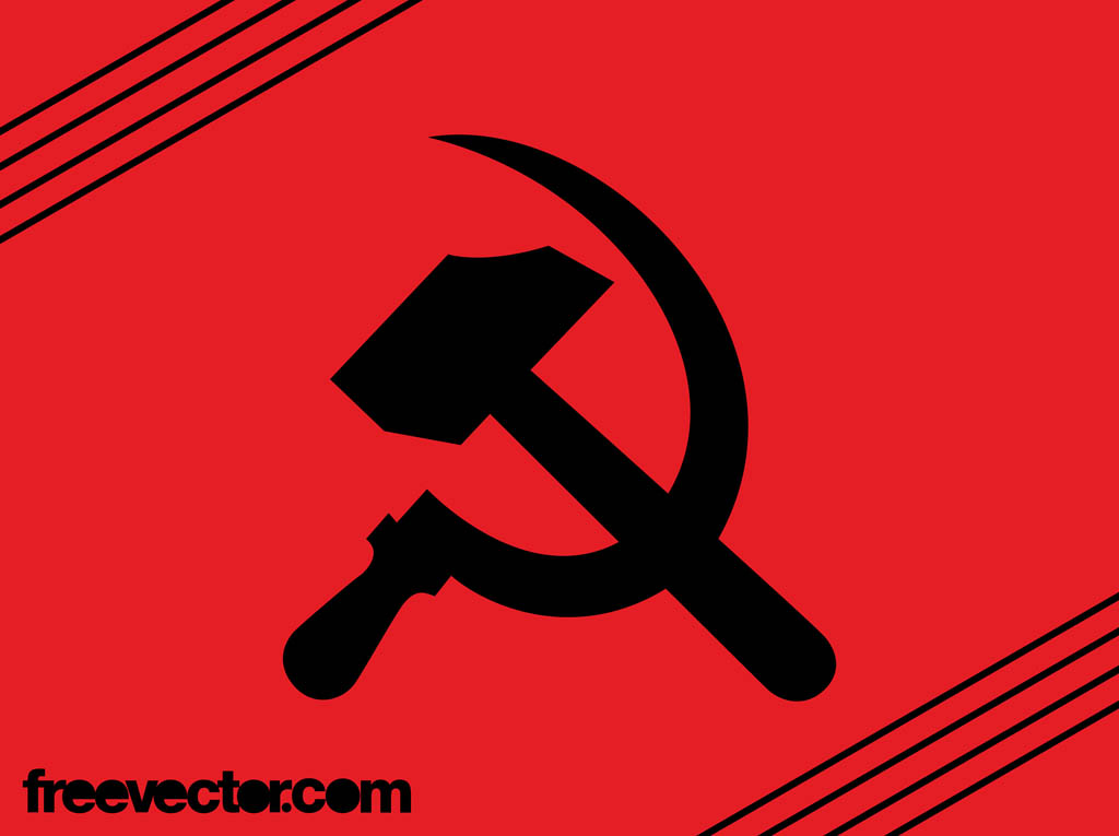 Communist Symbol Hammer and Sickle Communist Symbol Hammer and Sickle