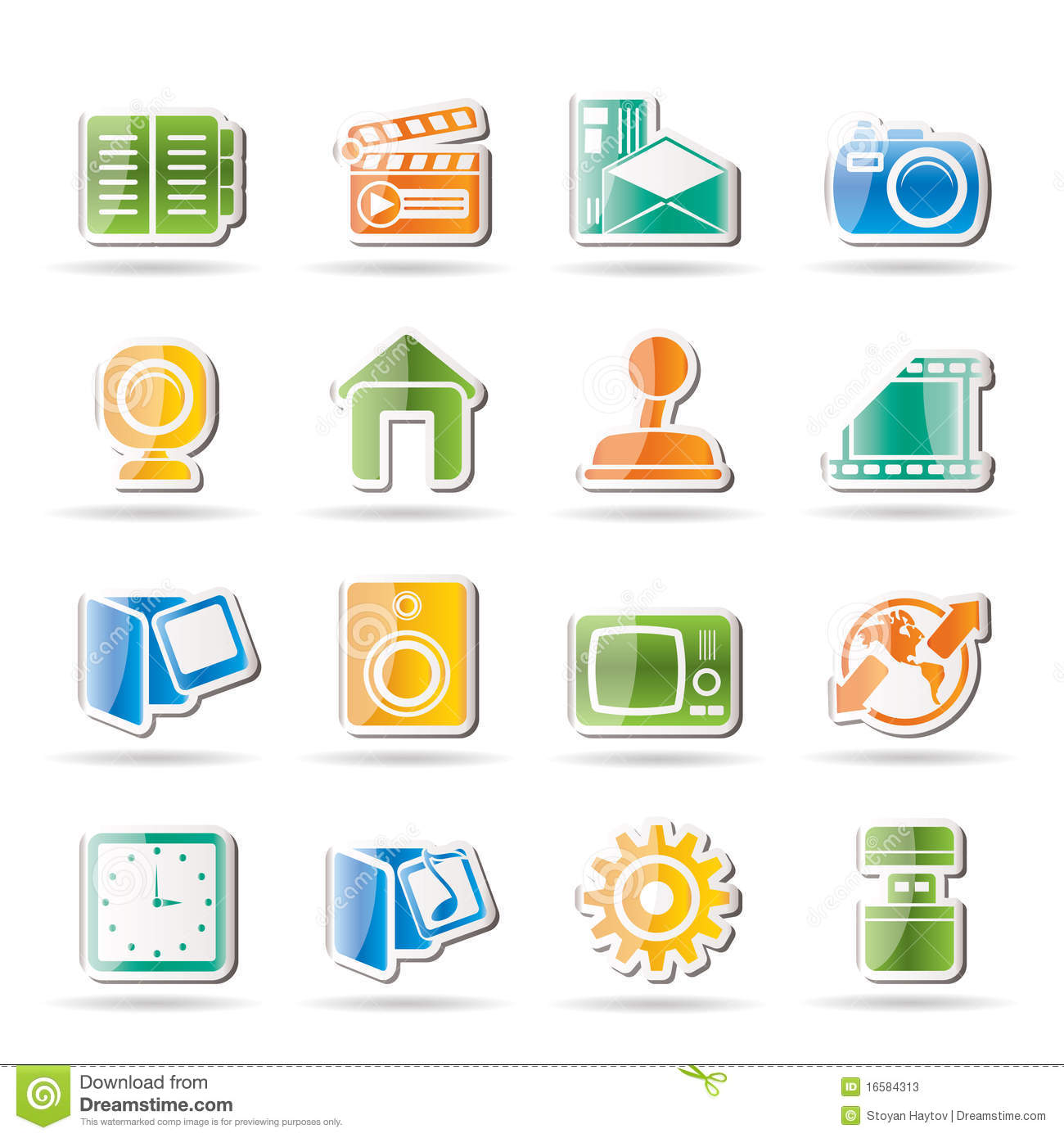 Computer and Phone Icons