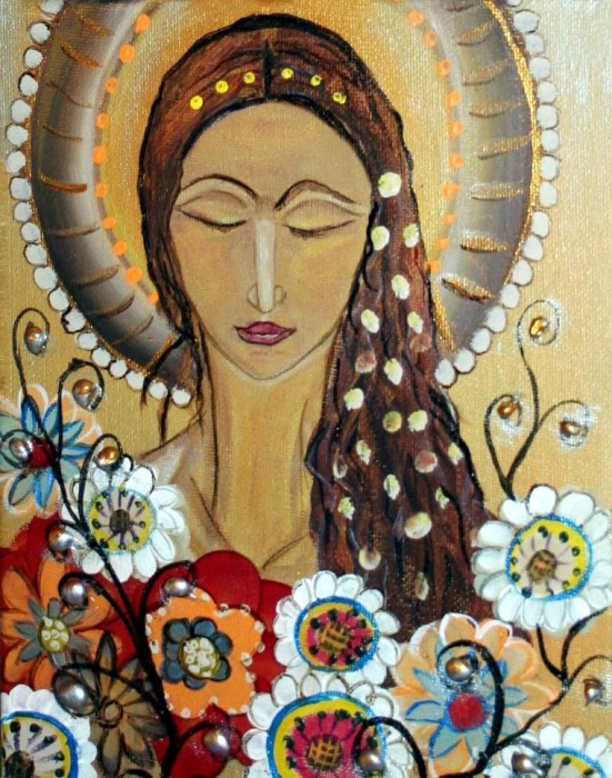 Contemporary Icon Painting Religious
