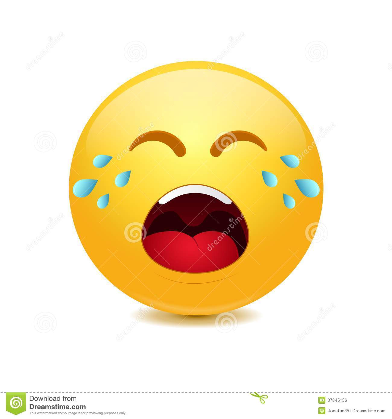 Crying Smiley Face Clip Art