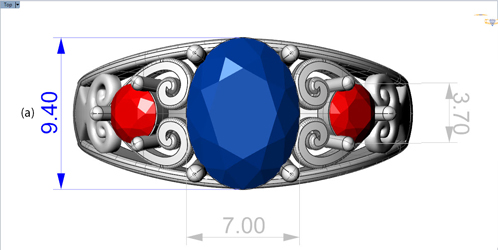 Custom Ring Design Template