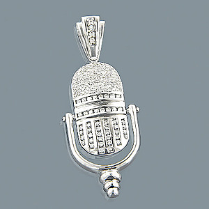 Diamond Gold Microphone