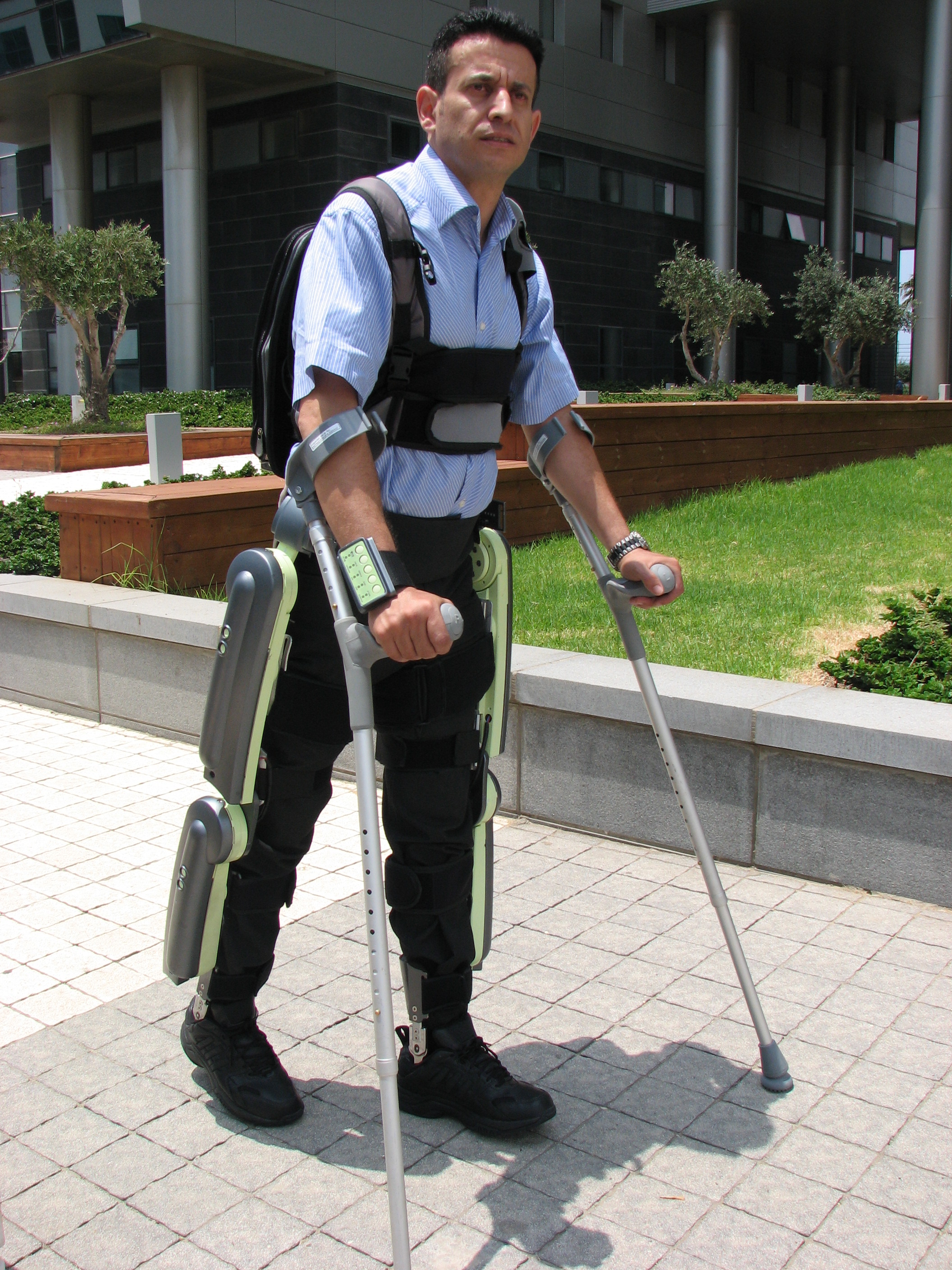 Disabled People in Wheelchairs Walking