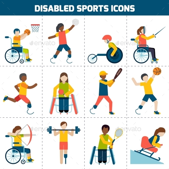 Disabled People Playing Sports