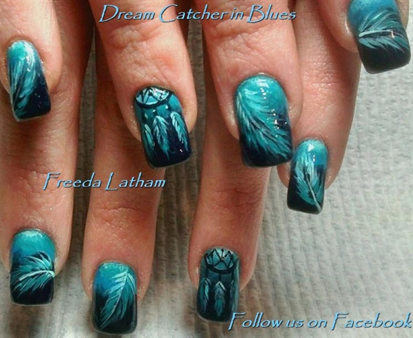 Dream Catcher Nail Art