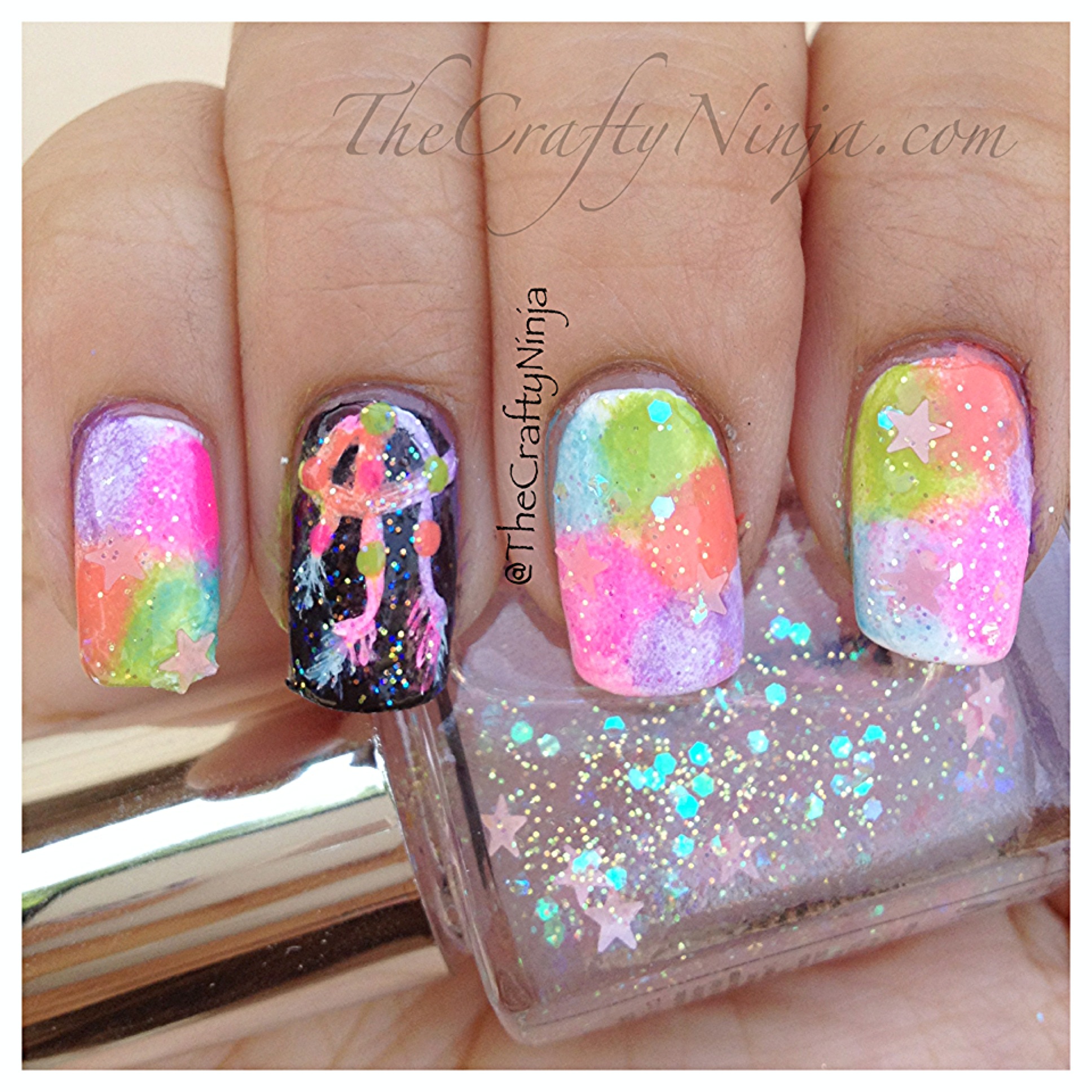 Dream Catcher Nail Design