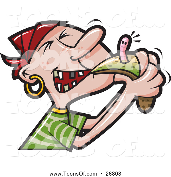 Eating Worms Clip Art