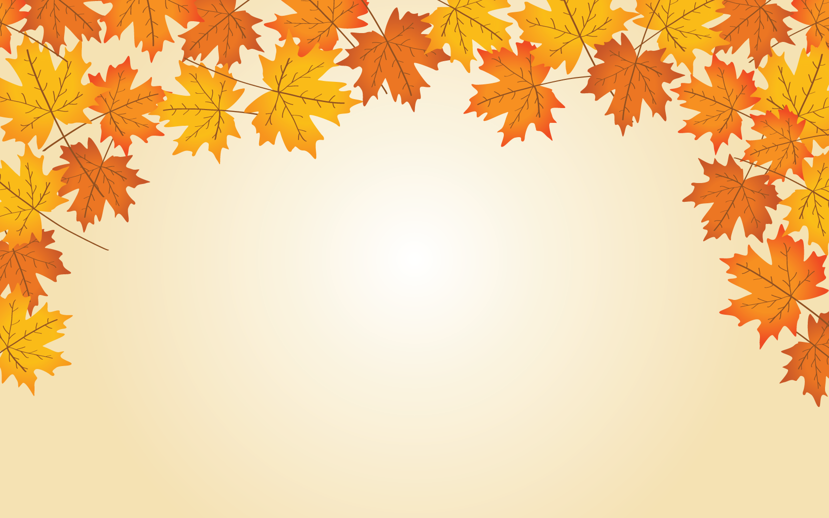Fall Autumn Vector Background