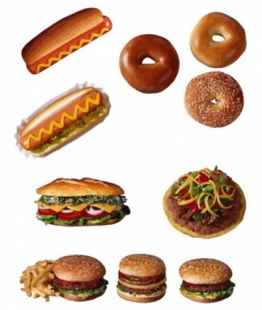 Fast Food Vector