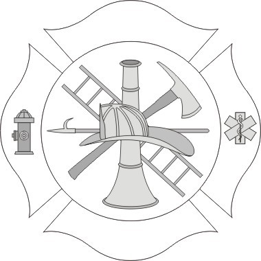 Fire Dept Maltese Cross Clip Art