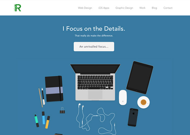 Flat Web Design Inspiration Flat Web Design Inspiration