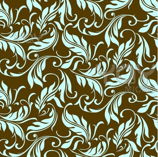 Floral Swirls Vector Patterns