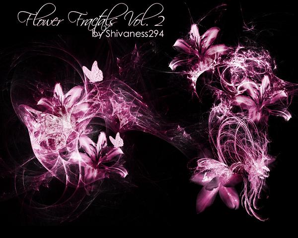Flower Fractal Brushes Photoshop Flower Fractal Brushes Photoshop