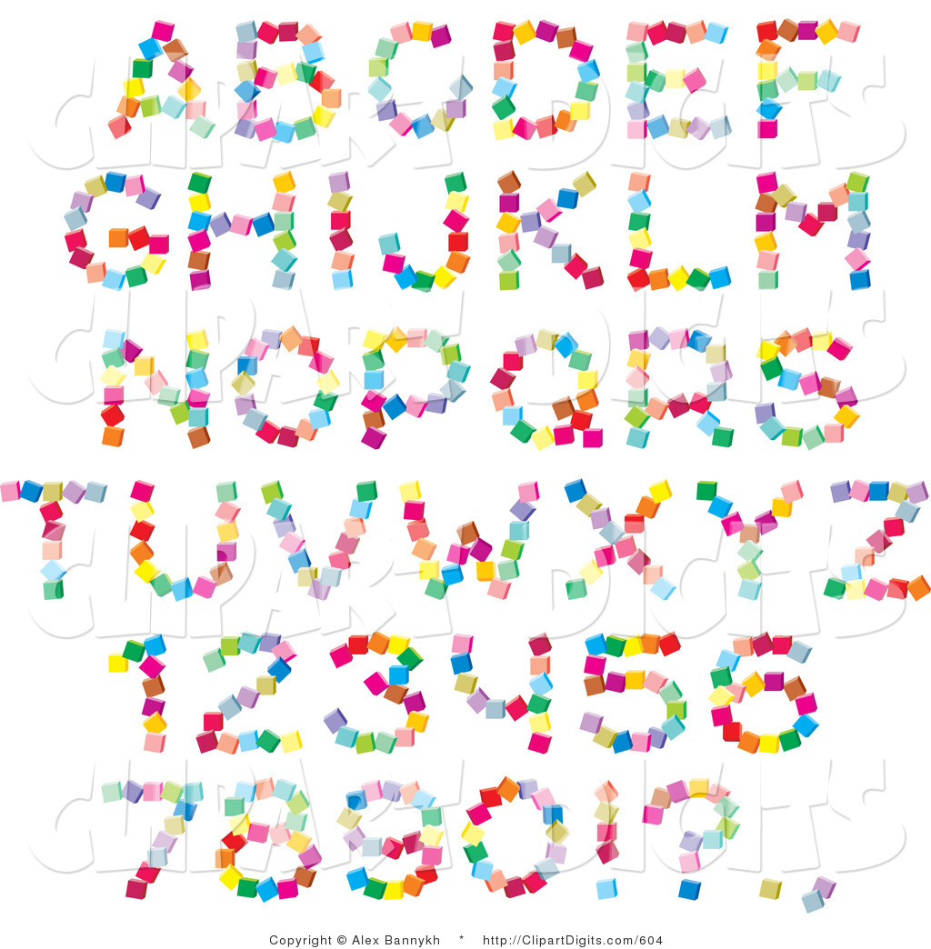 Font Alphabet Letters Clip Art Free