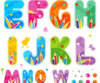 Free Alphabet Letters Clip Art